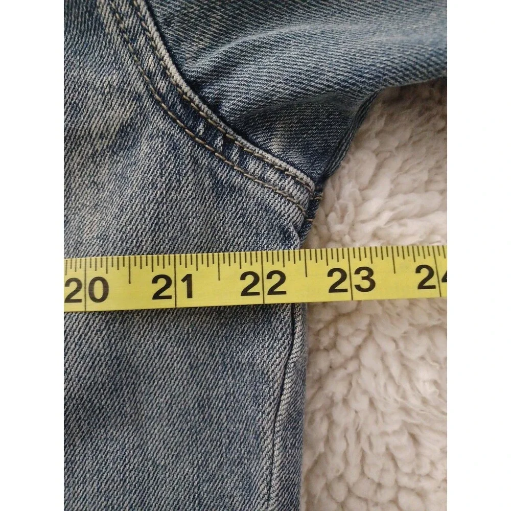 Desigual Women's Chaq Yes Embroidered Jean Jacket Blue Size M 100% cotton - Picture 16 of 16